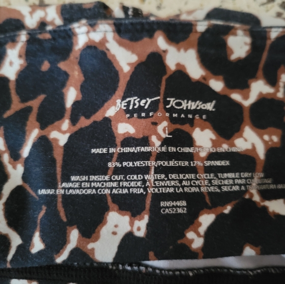 Betsey Johnson Leggings - Picture 2 of 6